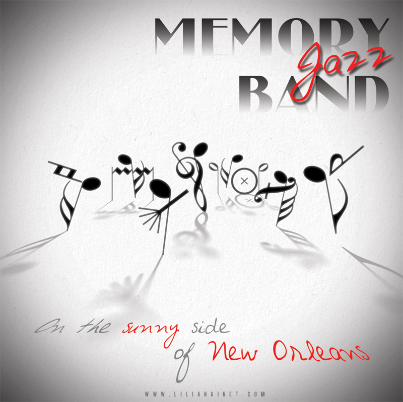 MEMORY JAZZ BAND : Album "Under The Sunny Side of New Orleans", Couverture