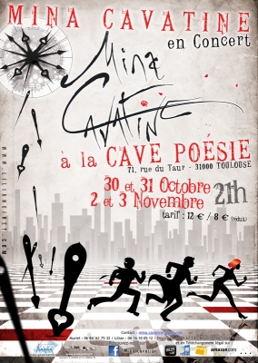 MINA CAVATINE Concert Cave Poésie