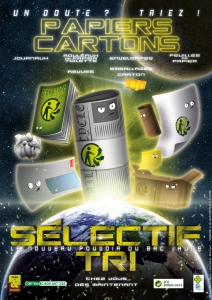 SÉLECTIF TRI - PAPIERS ET CARTONS