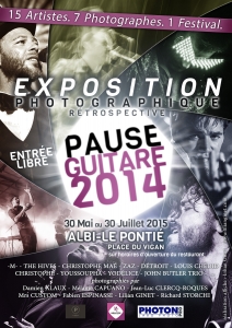 Exposition Photo PAUSE GUITARE 2014